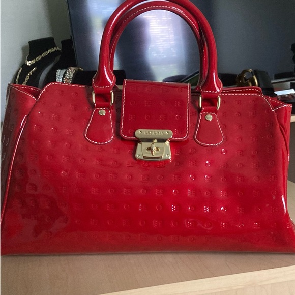 Red Arcadia bag - Picture 3 of 3